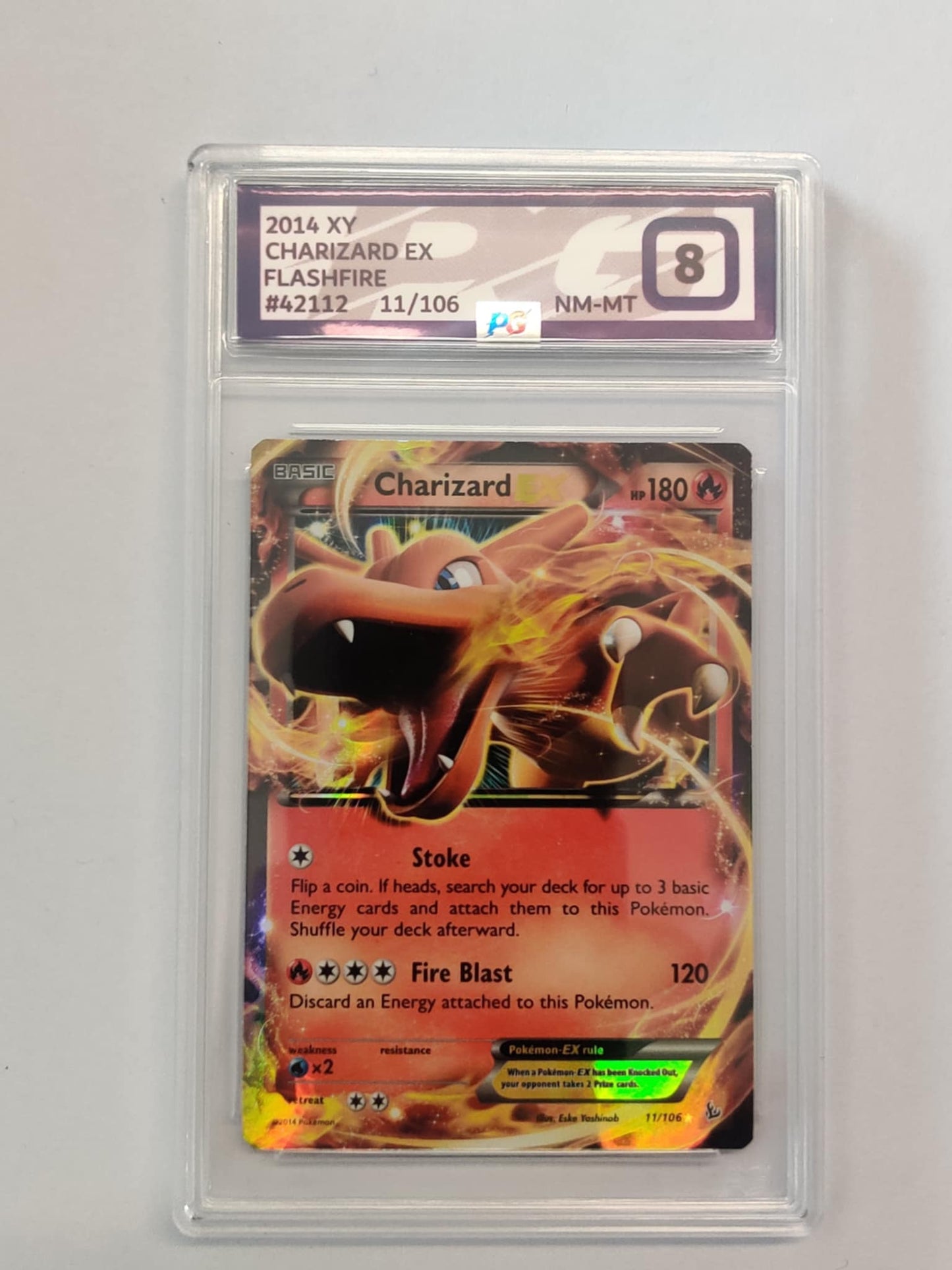 Charizard EX FLF011 English PG-8