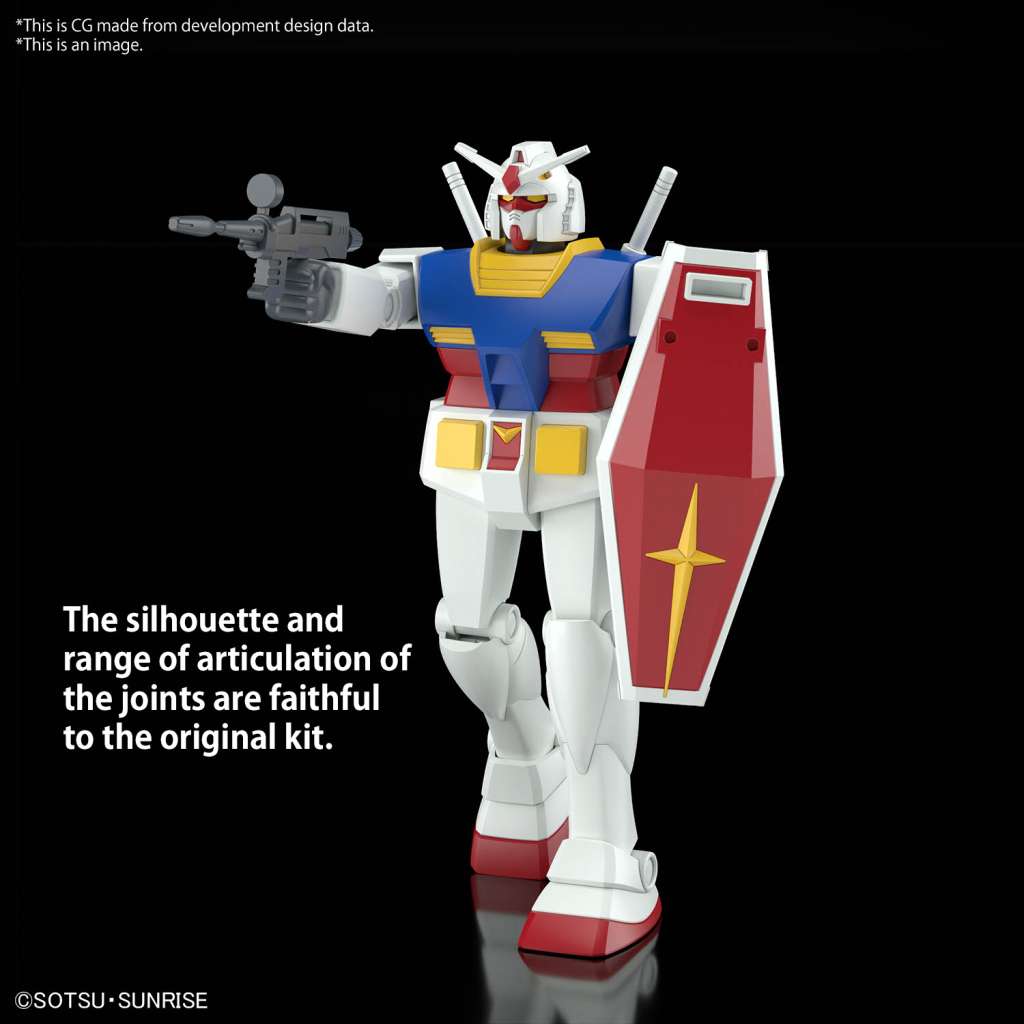 Best Mecha Collection 1/144 RX-78-2 Gundam Revival ver Bandai Model Kit Gunpla