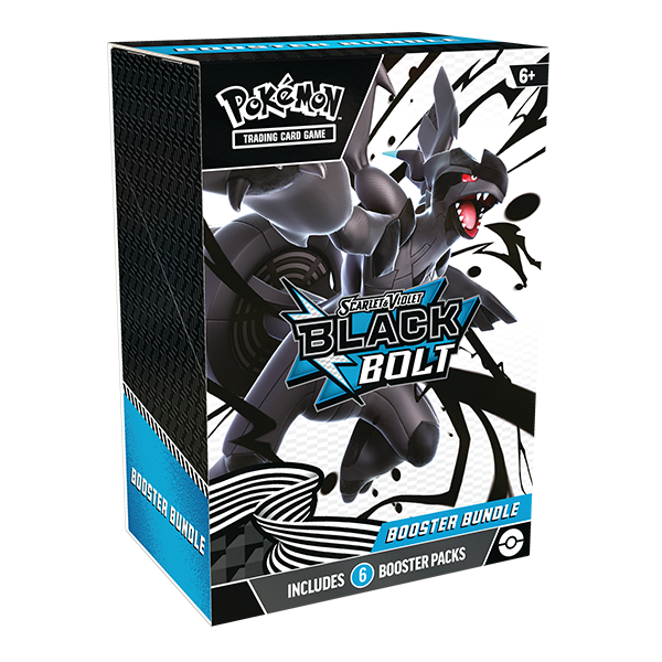 WEBSTORE 1 PER CUSTOMER Pokémon TCG: Scarlet & Violet 10.5 - Black Bolt - Booster Bundle Box