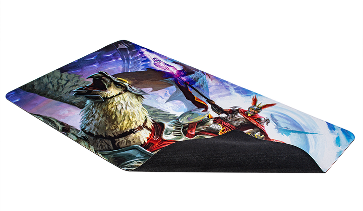 MARCH OF THE MACHINE SIDAR JABARI OF ZHALFIR STANDARD GAMING PLAYMAT FOR MAGIC: THE GATHERING