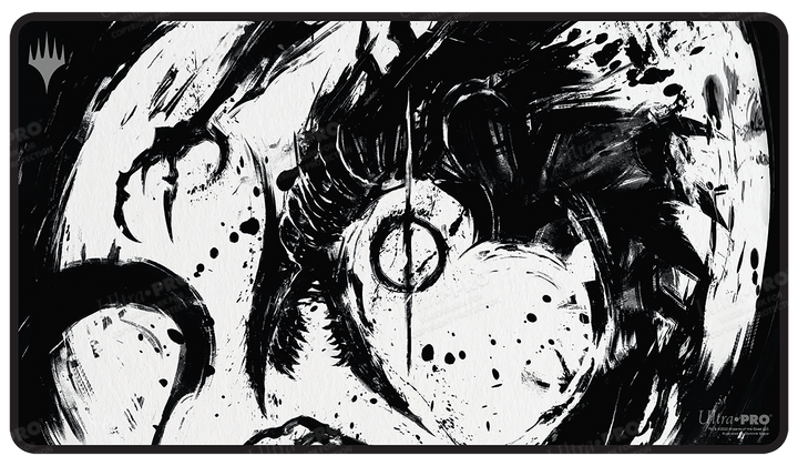 MARCH OF THE MACHINE JIN-GITAXIAS BLACK STITCHED STANDARD GAMING PLAYMAT FOR MAGIC: THE GATHERING