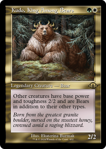 Kudo, King Among Bears (Retro) [Modern Horizons 3]