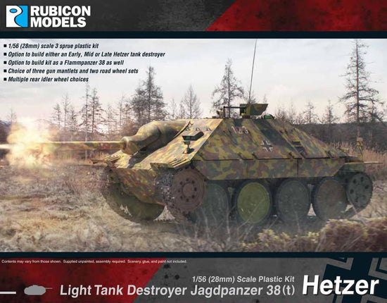 280030 - Jadgpanzer 38(t) "Hetzer" - Rubicon Models Ltd