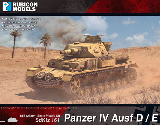 280076 - Panzer IV Ausf D/E - Rubicon Models Ltd