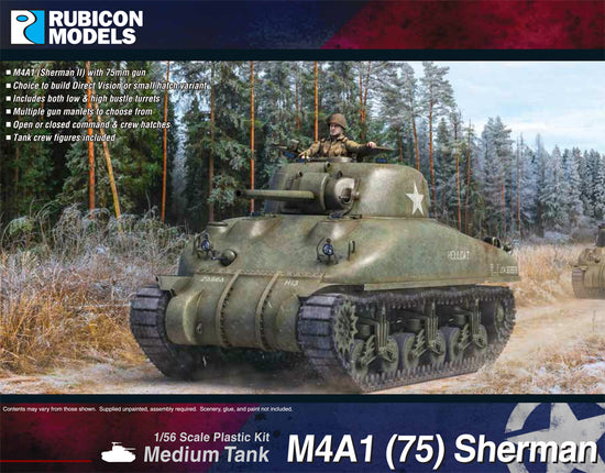 280086 - M4A1(75) Sherman - DV & SH - Rubicon Models Ltd