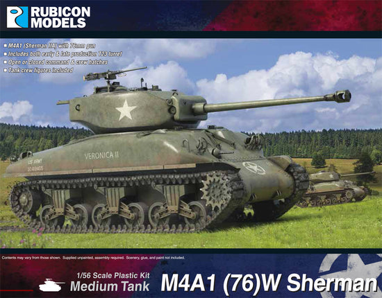 280087 - M4A1(76)W Sherman - LH - Rubicon Models Ltd