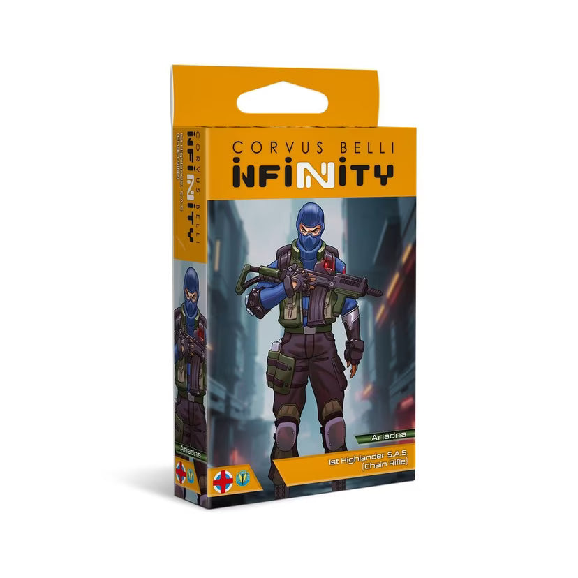 1st Highlander S.A.S. (Chain Rifle) Infinity Corvus Belli