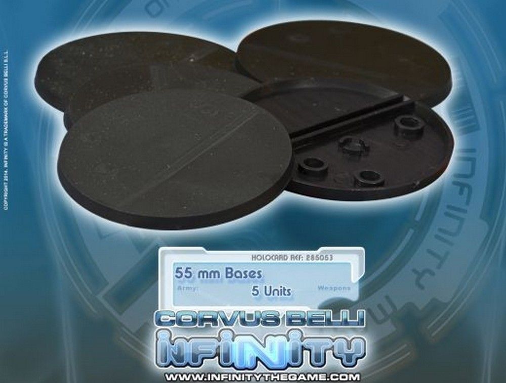 55mm Bases - Infinity Corvus Belli