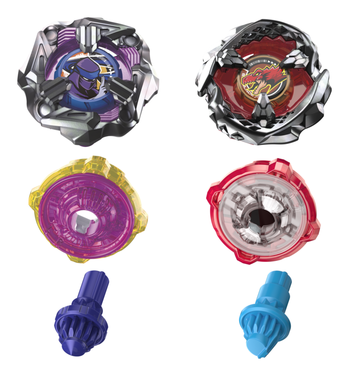 Beyblade X – Dual Pack Set – Beat Tyranno 4-70Q & Knife Shinobi 4-80HN