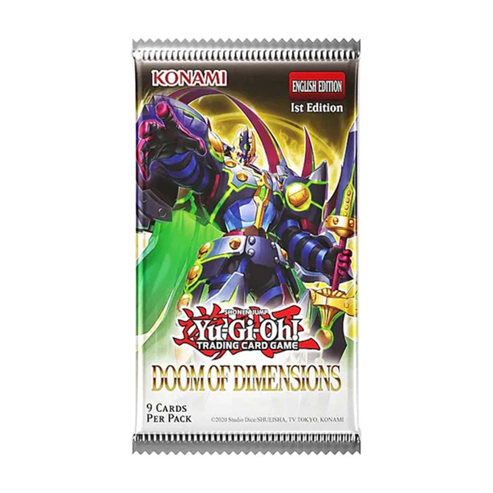 Yu-Gi-Oh! - Doom of Dimensions Booster Pack (Pre-Order)