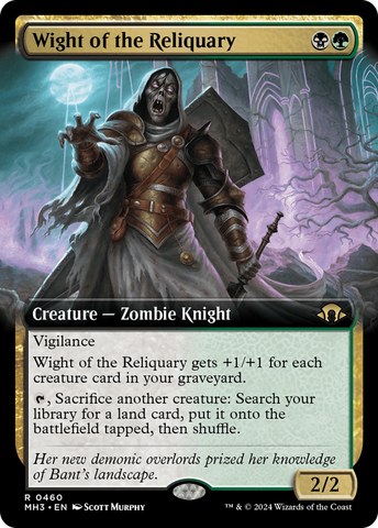 Wight of the Reliquary (Extended Art) [Modern Horizons 3]