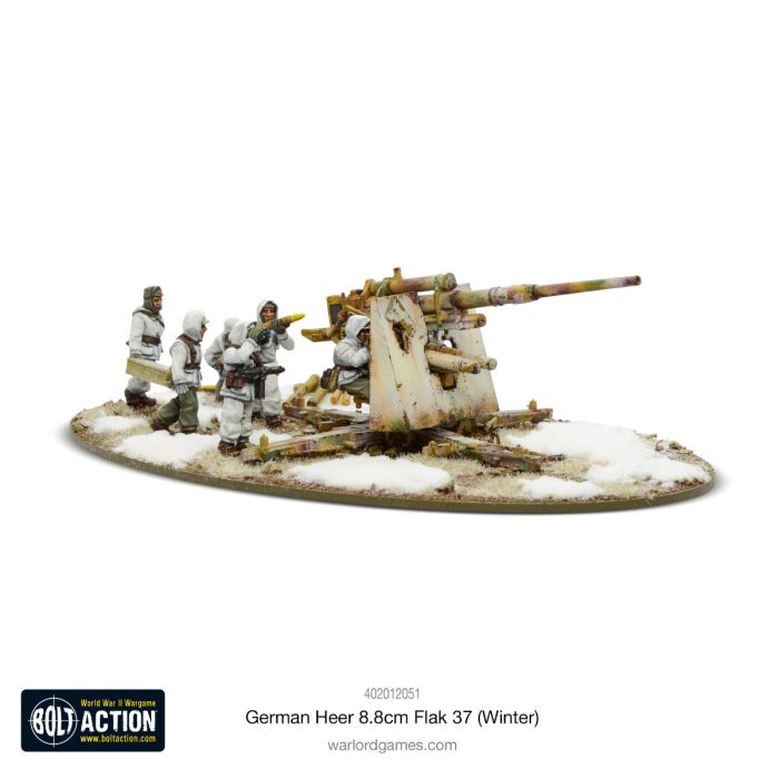 Bolt Action WAFFEN-SS 8.8cm FLAK 37 (Winter)
