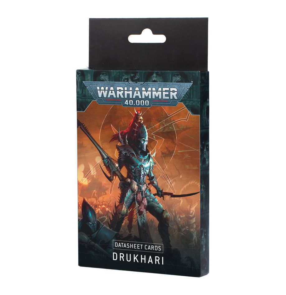 DATASHEET CARDS: DRUKHARI (ENGLISH) (Pre-Order)