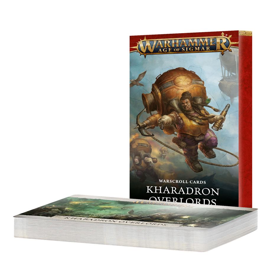 WARSCROLL CARDS: KHARADRON OVERLORDS (ENG)