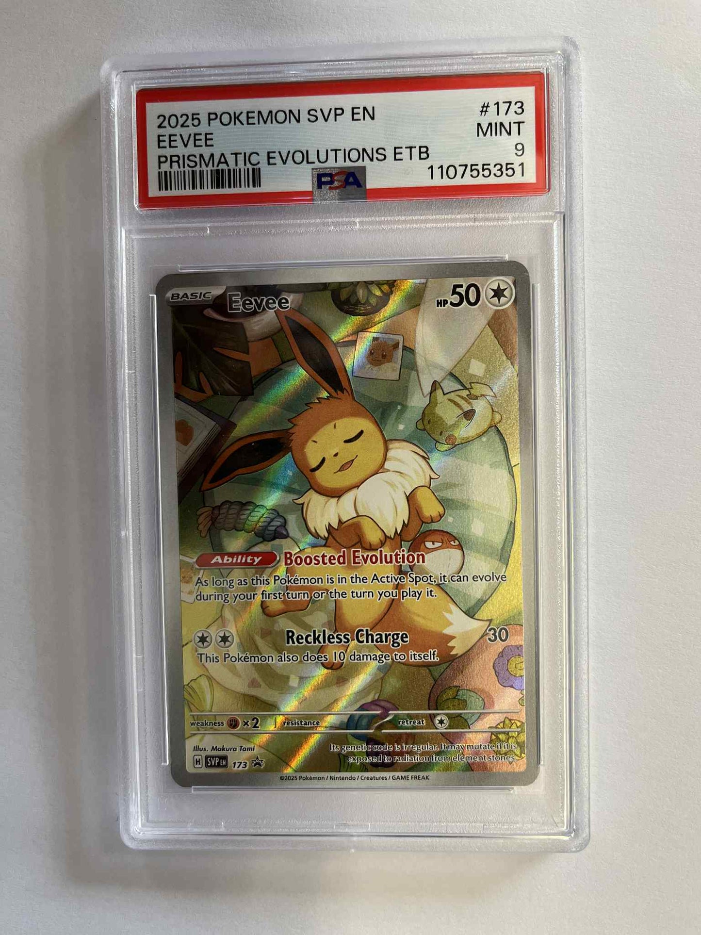 Eevee SVP173 English PSA-9