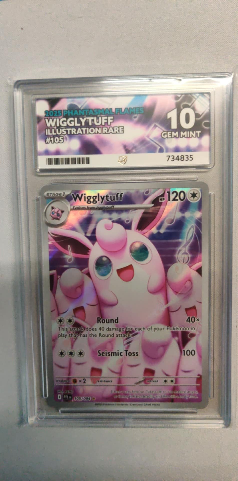 Wigglytuff 105 MEPF English ACE-10