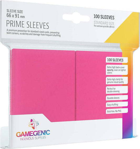 Gamegenic Prime Card Sleeves - Pink (100)