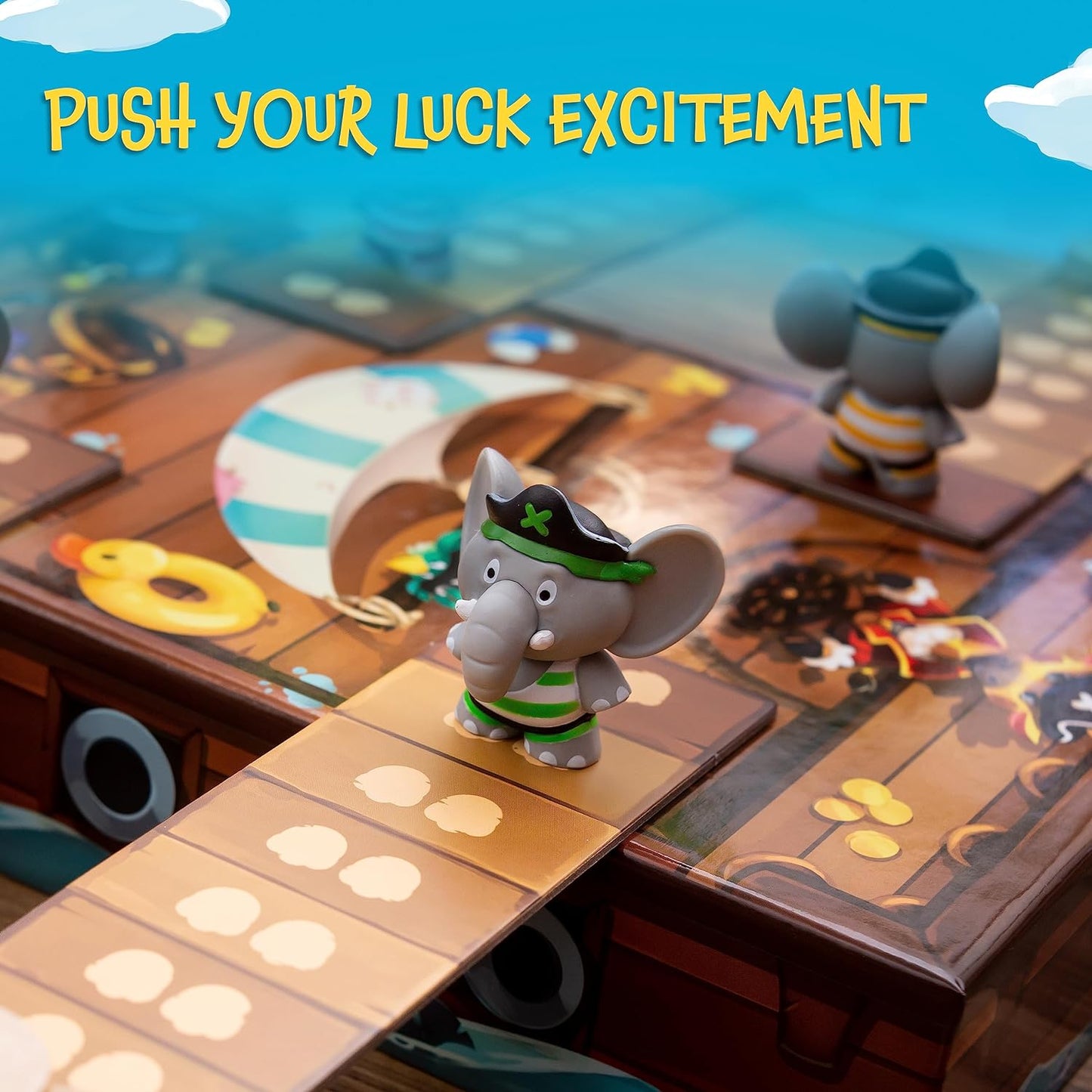 Stomp the Plank - Pack your trunks Board Game