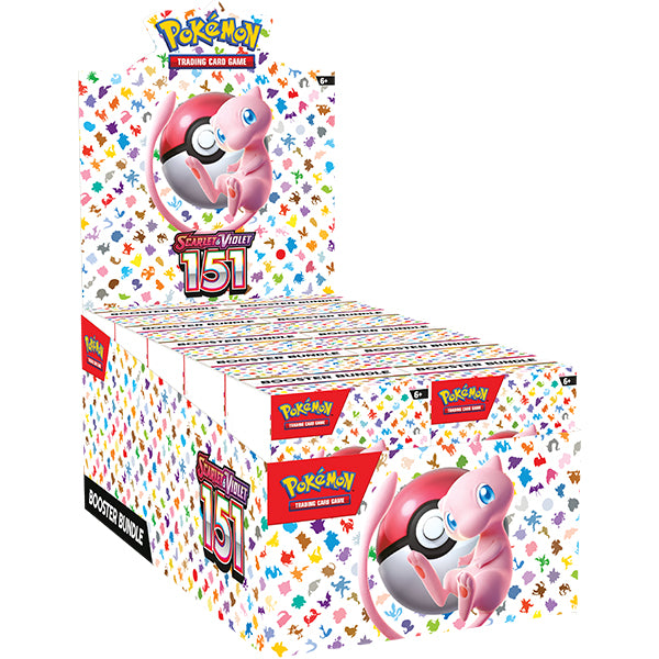 scarlet and violet booster box uk Pokémon TCG: Scarlet & Violet 3.5: 151 – Booster Bundle SEALED CASE – Lvl Up Gaming UK