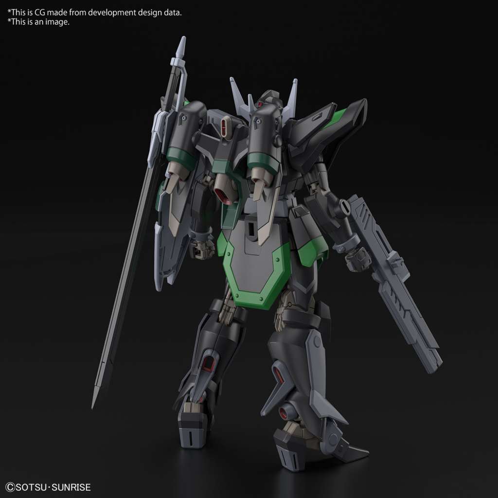 HG Black Knight Squad Rud Ro A 1/144 Bandai Model Kit Gunpla