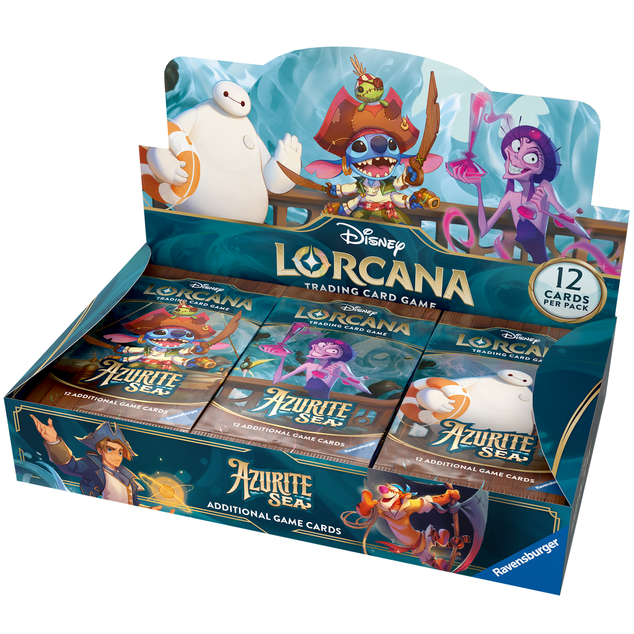 Disney Lorcana: Azurite Sea Set 6 - Booster Box