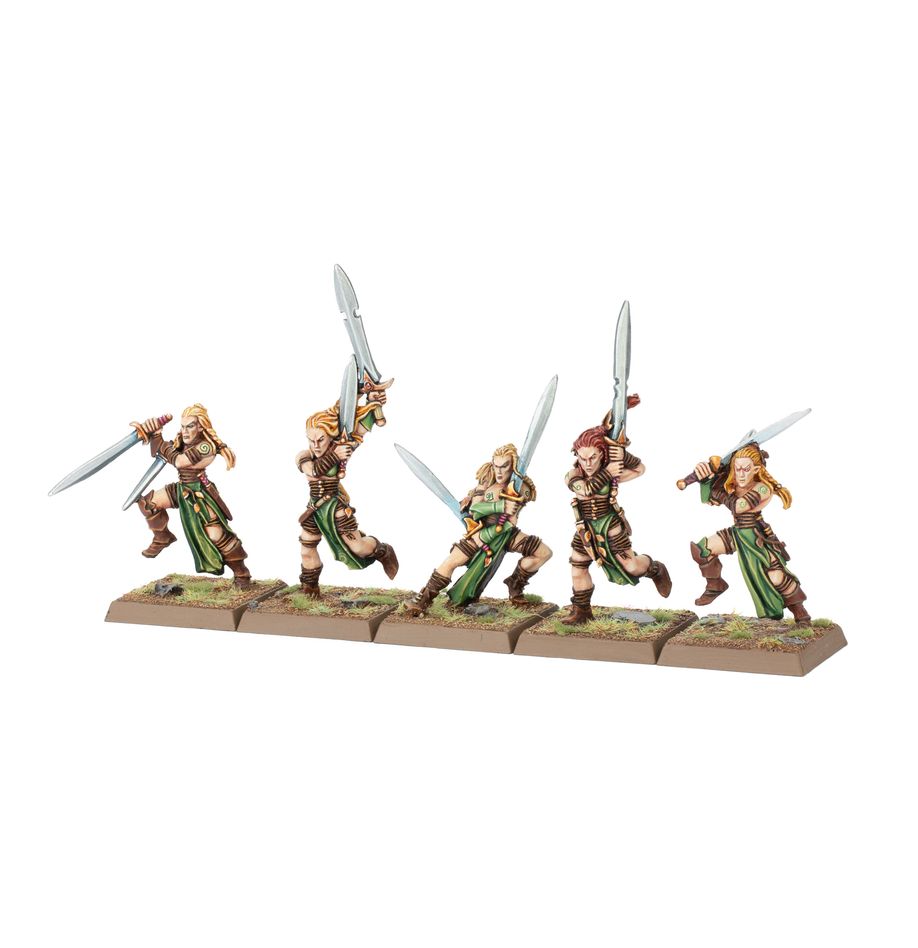THE OLD WORLD: Wood Elf Wardancer Troupe (D)