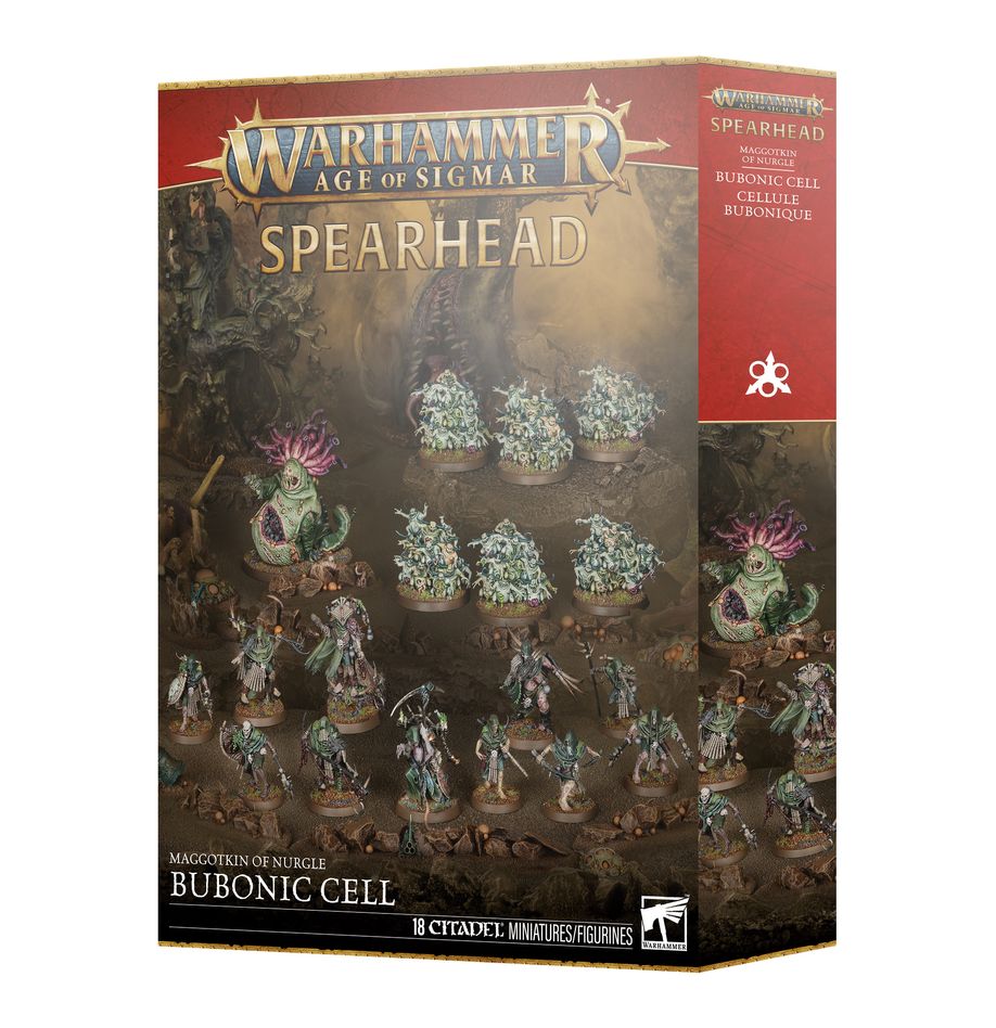 SPEARHEAD: MAGGOTKIN OF NURGLE: BUBONIC CELL (Pre-Order)