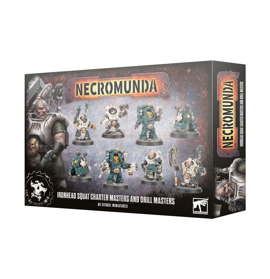NECROMUNDA: IRONHEAD SQUAT CHARTER & DRILL MASTERS (Pre-Order)