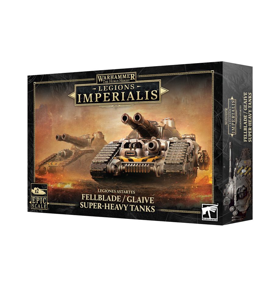 LEGION IMPERIALIS: FELLBLADE / GLAIVE SUPER-HEAVY TANKS (Pre-Order)