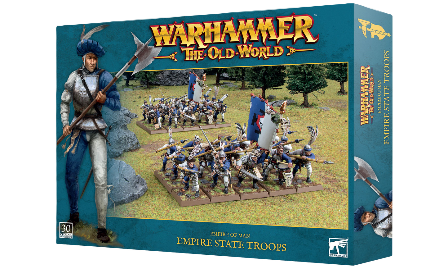 THE OLD WORLD: EMPIRE OF MAN: EMPIRE STATE TROOPS
