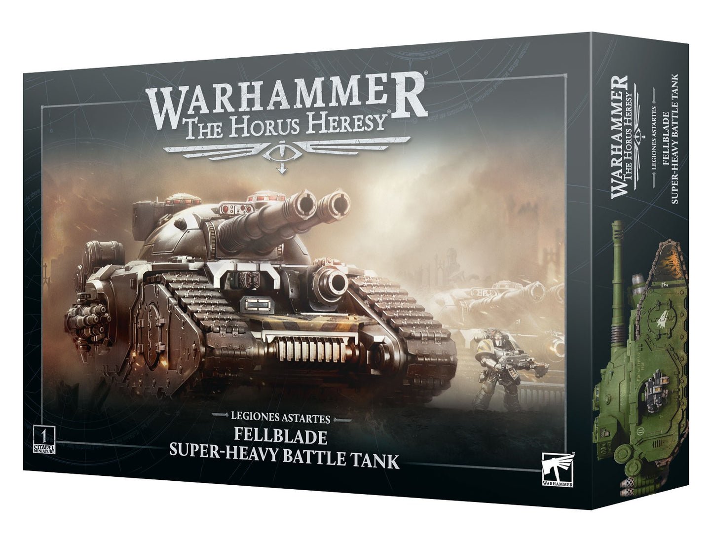HORUS HERESY: LEGIONES ASTARTES: FELLBLADE SUPER-HEAVY BATTLE TANK (Pre-Order)