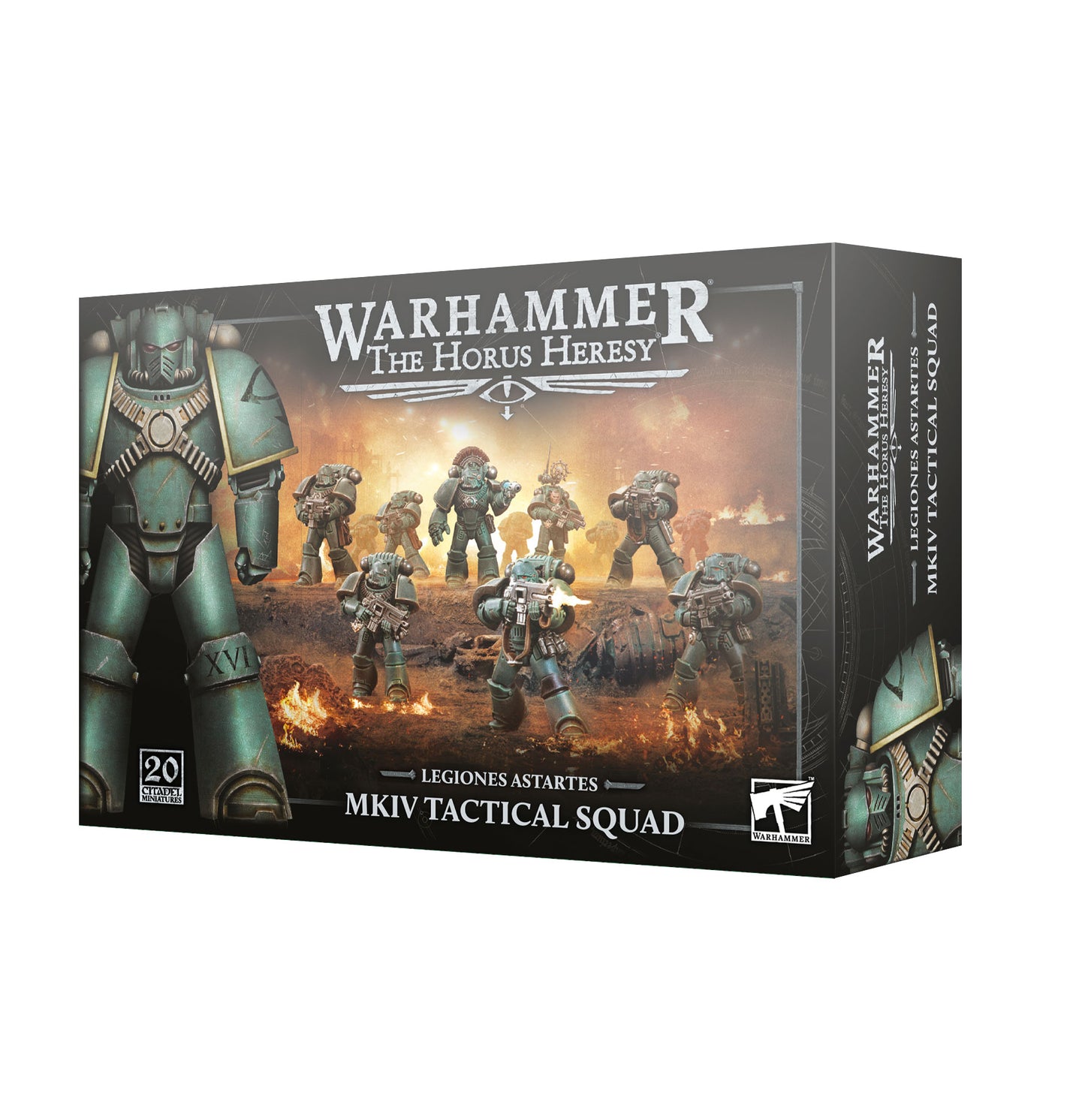 HORUS HERESY: LEGIONES ASTARTES: MKIV TACTICAL SQUAD (Pre-Order)