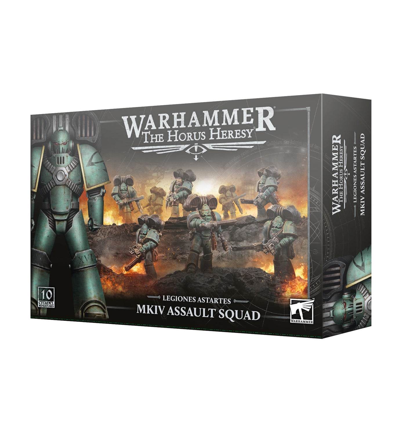HORUS HERESY: LEGIONES ASTARTES: MKIV ASSAULT SQUAD (Pre-Order)