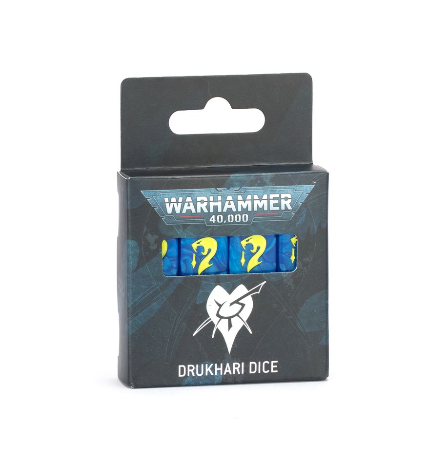 WARHAMMER 40000: DRUKHARI DICE (Pre-Order)