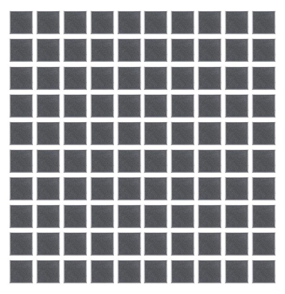 CITADEL 25MM SQUARE BASES (100 Pack) (D)