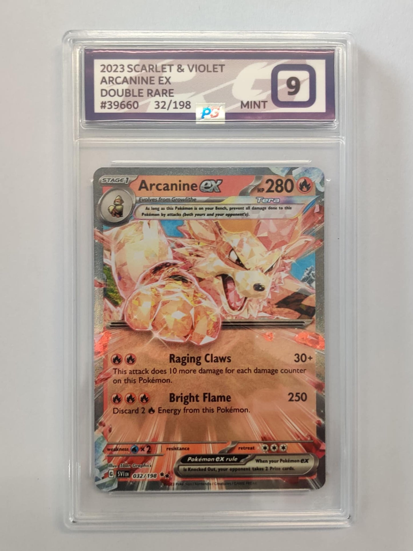 Arcanine ex SVI032 English PG-9