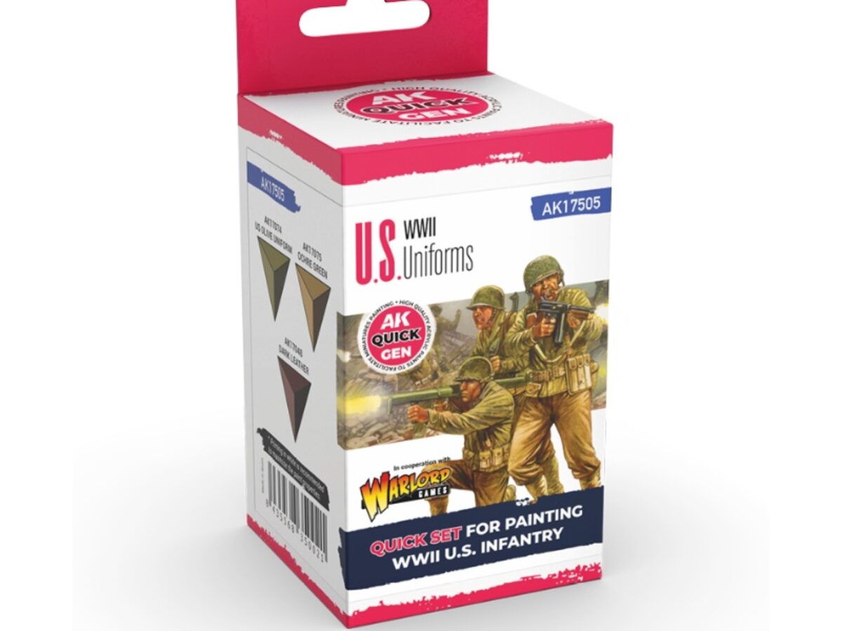 AK Interactive US UNIFORMS (QUICK GEN SET) AK17505