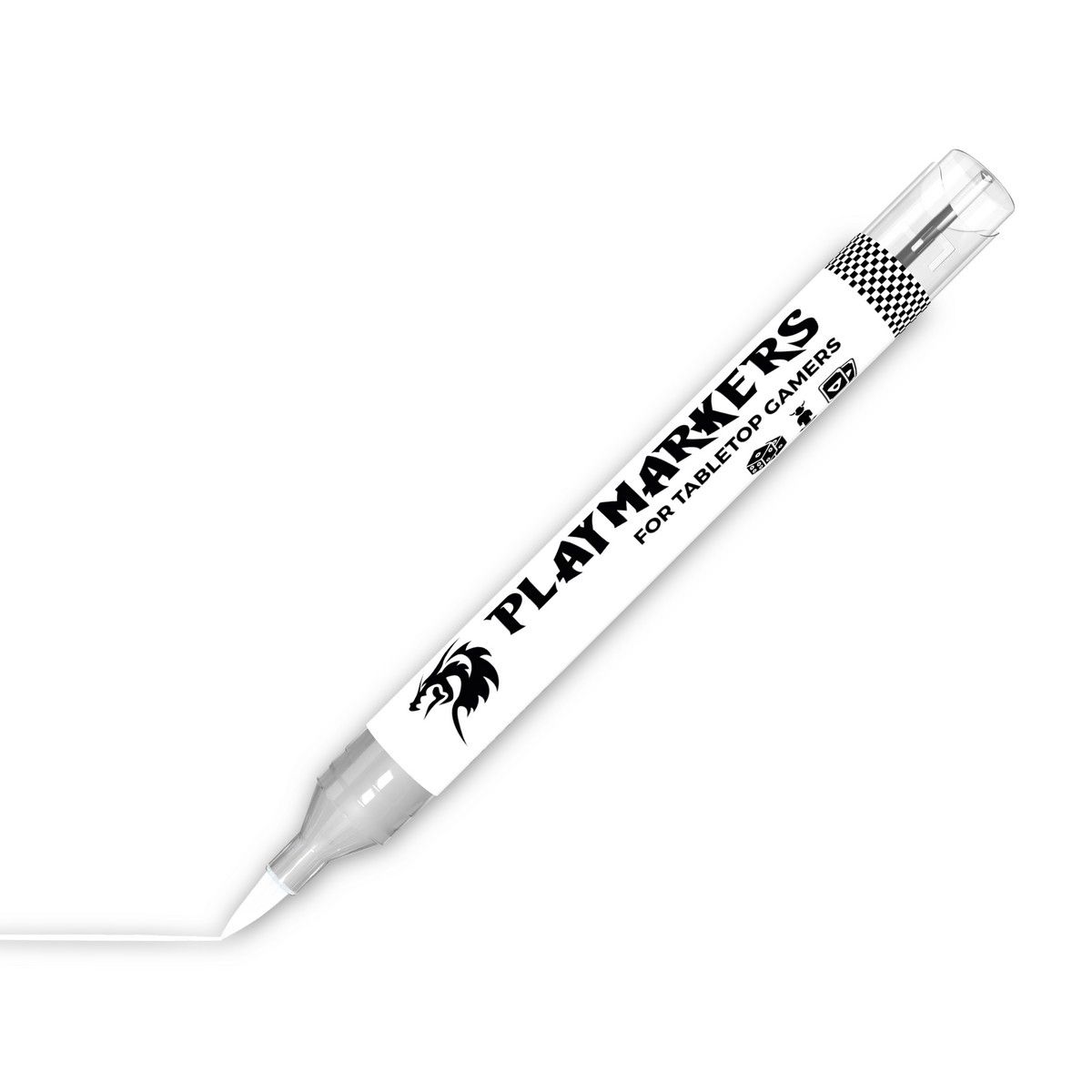 AK Interactive AKM003 Playmarkers: White