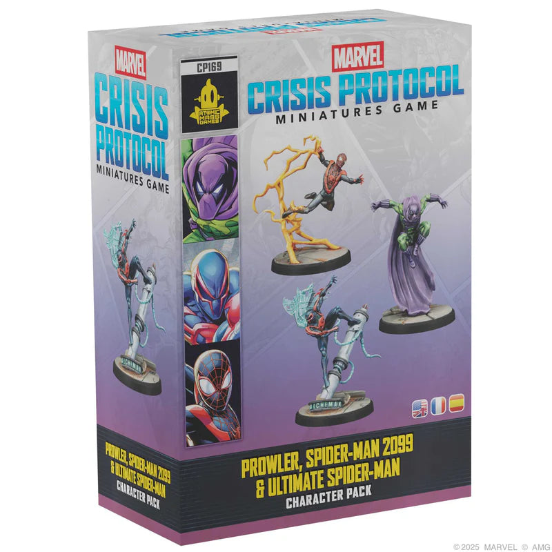 Marvel: Crisis Protocol - Prowler, Spider-Man 2099 & Ultimate Spider-Man (Pre-Order)