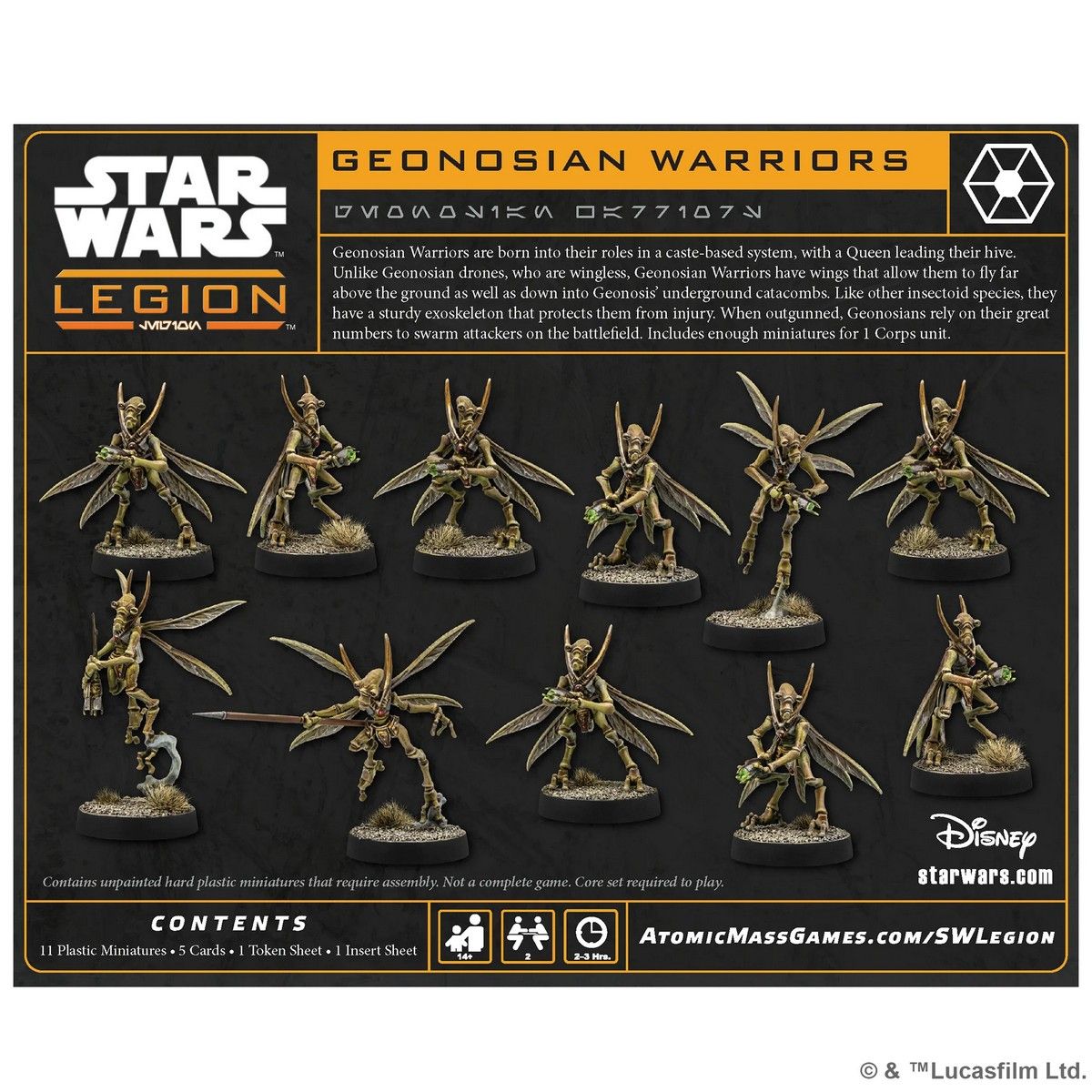 Star Wars Legion: Geonosian Warriors Unit Expansion 2025