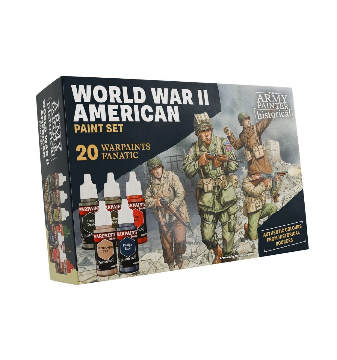 Army Painter Warpaints Fanatic: WWII American Paint Set