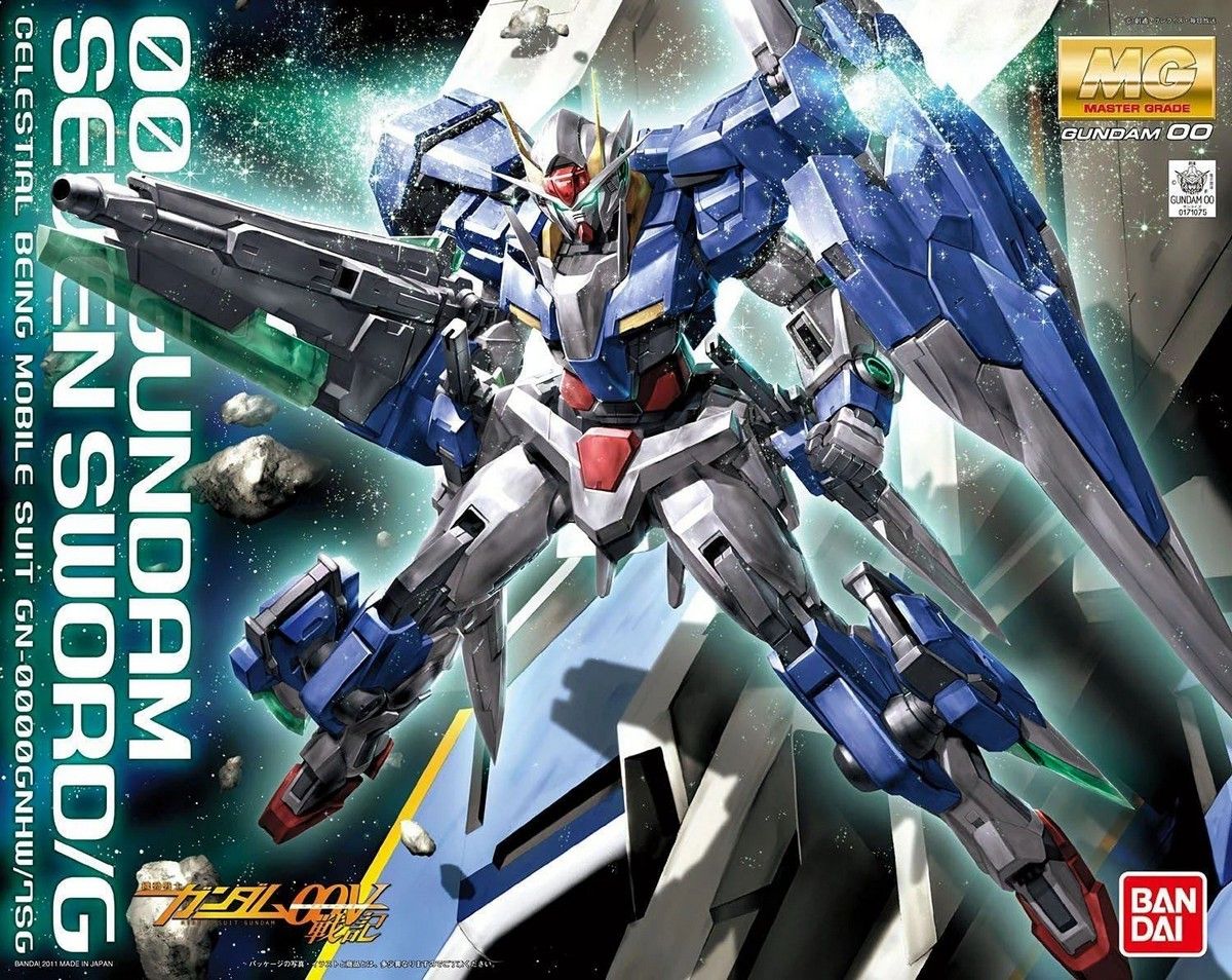 MG 1/100 OO Gundam Seven Sword / G Bandai Model Kit Gunpla