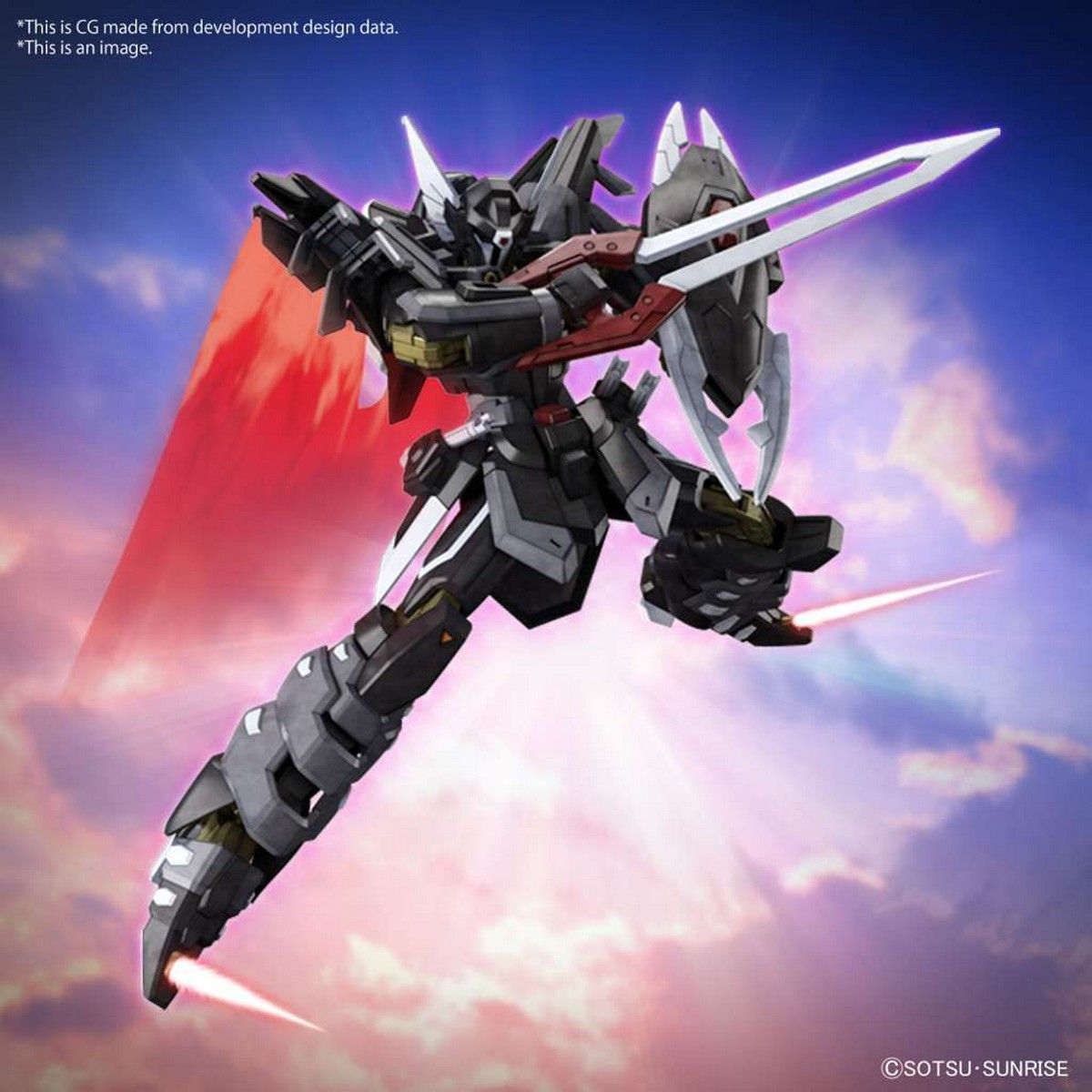 HG 1/144 Black Knight Squad Shi-ve.A Bandai Model Kit Gunpla