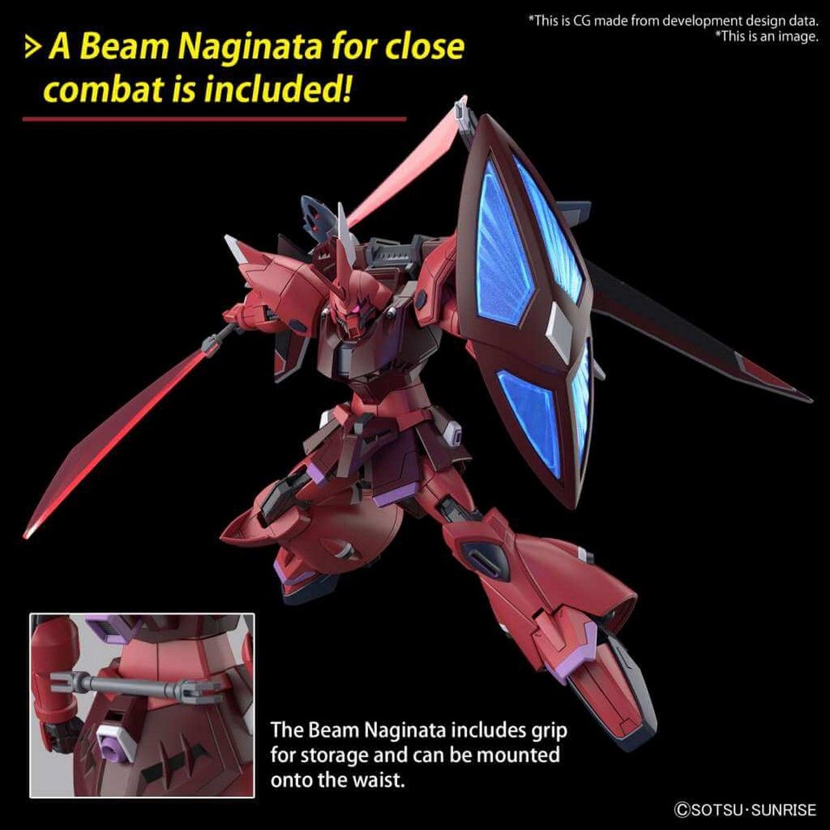 HG 1/144 Gelgoog Menace (Tentative) Bandai Model Kit Gunpla