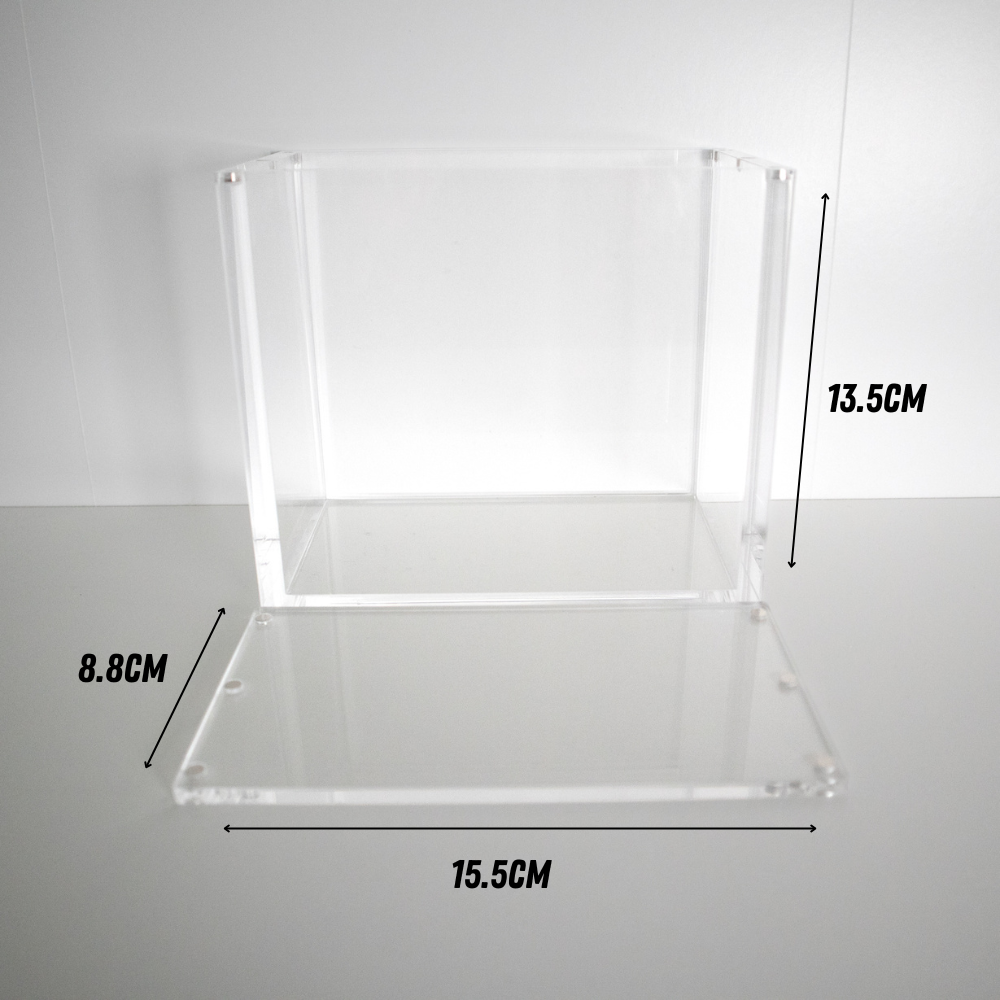 Acrylic Protective Display Case for English Pokemon Booster Box