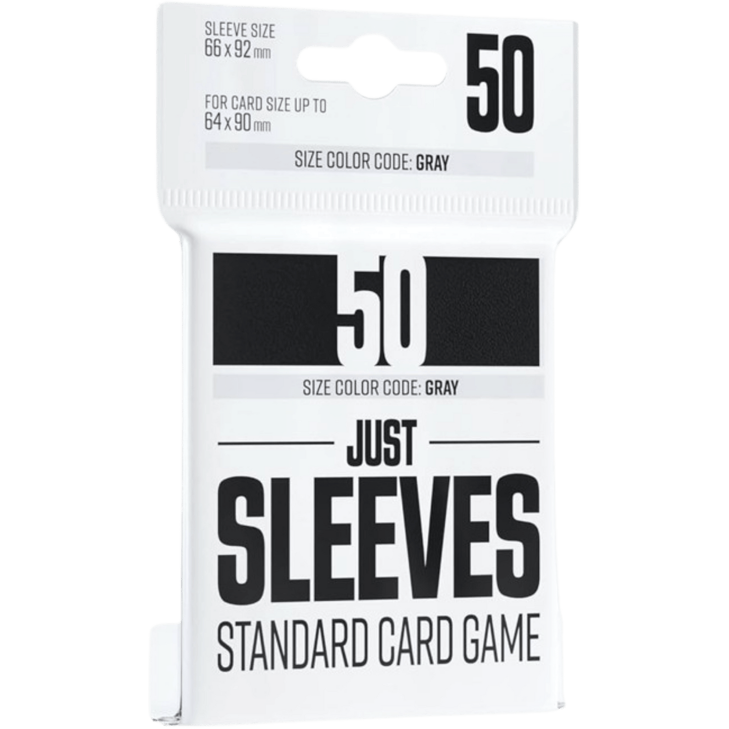 Gamegenic Just Sleeves: Standard Card Game Black (50)
