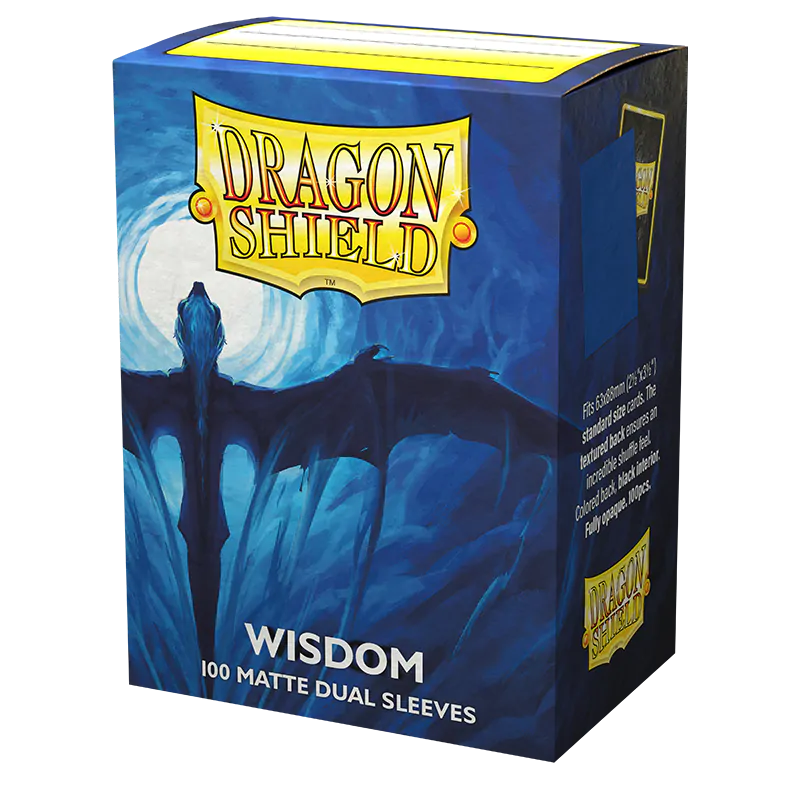 Dragon Shield – Standard size – Dual Matte – Wisdom (100) – Limited Edition