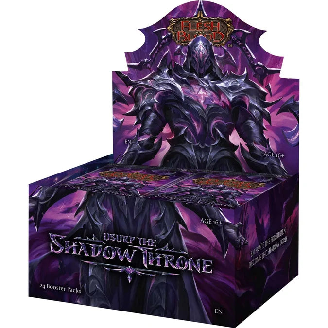 Flesh And Blood TCG: Usurp the Shadow Throne - Booster Box (Pre-Order)