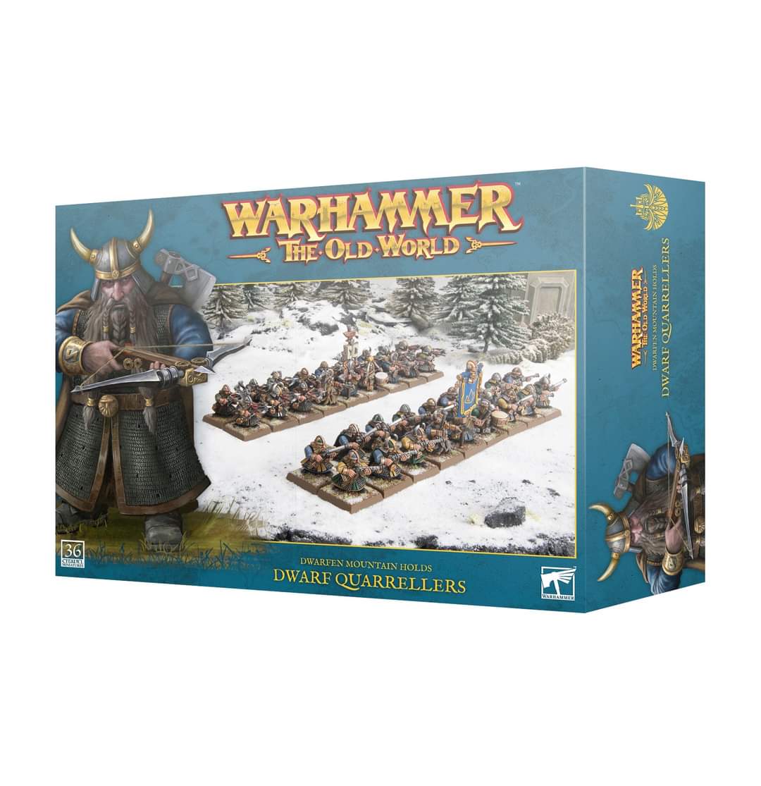 OLD WORLD DWARFEN MOUNTAIN HOLDS: DWARF QUARRELLERS