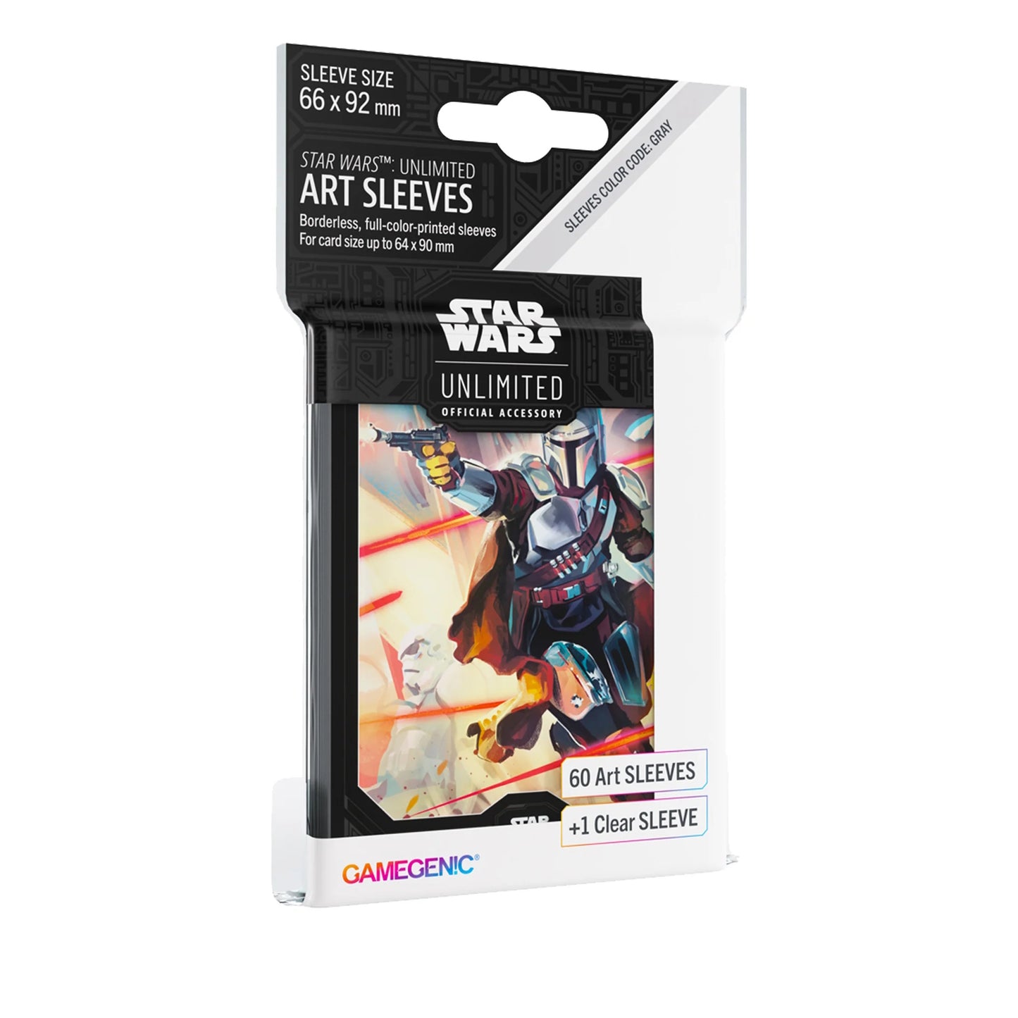 Gamegenic Star Wars: Unlimited Art Sleeves Mandalorian